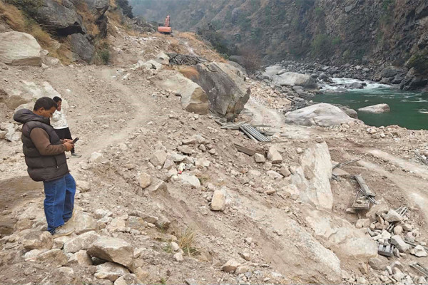 पान्तडी-बिर्तामोड पक्की पुलको भौतिक प्रगति शून्य